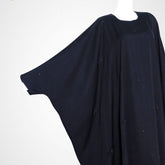 Simple Black Kaftan Style ABAYA